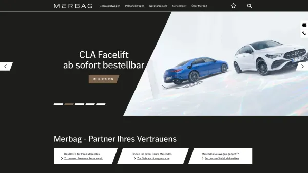Website Screenshot: Wiesenthal & Co AG - Mercedes-Benz Neuwagen und Gebrauchtwagen | merbag.at - Date: 2023-06-26 10:25:03