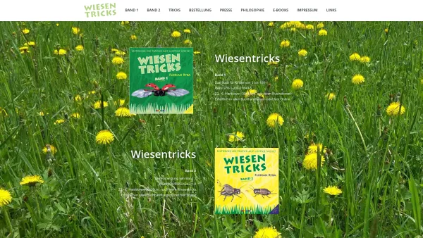 Website Screenshot: Florian Ryba / RYCOM - Wiesentricks.at - Entdecke die Natur auf lustige Weise! - Date: 2023-06-14 10:46:19