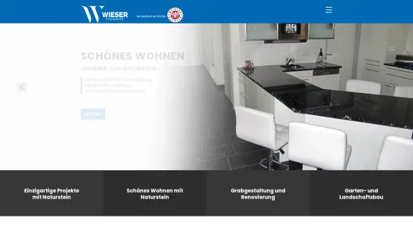Website Screenshot: wiesergmbh.at - Home - Date: 2023-06-26 10:25:03