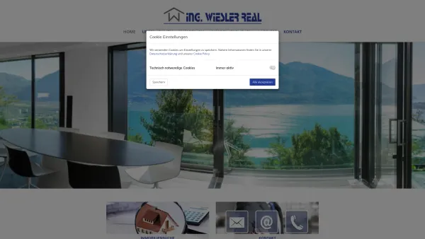 Website Screenshot: Ing. Wiesler Real - Home - Ing. Wiesler Real OG - Date: 2023-06-26 10:25:03