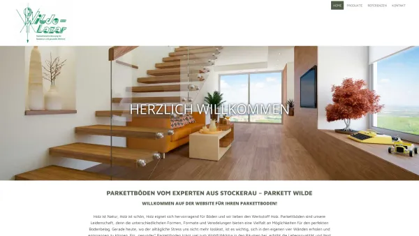 Website Screenshot: Ing. Peter Wilde Parkett - HOME | Wilde und Lazar - Date: 2023-06-14 10:46:19