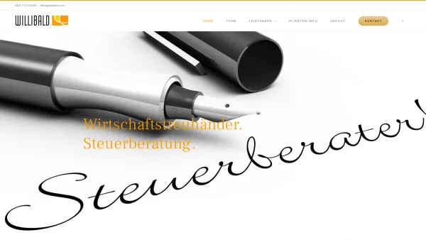 Website Screenshot: Steuerberater Mag. Ewald Willibald - Home - Willibald Steuerberatungs GmbH - Date: 2023-06-14 10:46:19