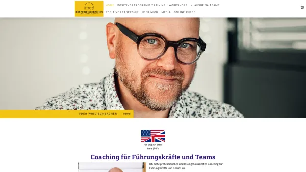 Website Screenshot: Richard Windischbacher Coaching - Der WINDISCHBACHER - Business Coach - Mit Positive Leadership zum Erfolg. - Date: 2023-06-26 10:26:52