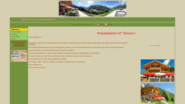 Website Screenshot: Alpengasthof Windischgrätzhöhe - Wirtshaus Windischgrätzhöhe - Date: 2023-06-15 16:02:34