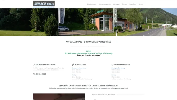 Website Screenshot: Autoglas Prais - Autoglas Prais - Scheibentausch und Steinschlagreparatur in Bruck an der Mur - Date: 2023-06-26 10:25:07