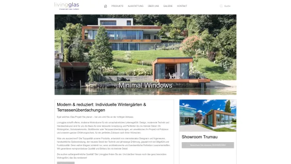 Website Screenshot: Berger Wintergartenoase GmbH - Livingglas - Individuelle Wintergärten - Date: 2023-06-15 16:02:34