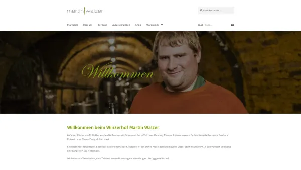 Website Screenshot: Winzerhof Ewald Kremser Wein nach ùkologischen Grunds¹tzen und hùchstem Qualit¹tsma¤stab produziert. Wei¤weine in bester Qualit¹t - Winzerhof-Walzer - Date: 2023-06-26 10:25:09