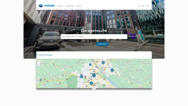Website Screenshot: WIPARK GARAGEN GmbH - WIPARK Wien » Günstige Garagen an über 80 Standorten | WIPARK - Wipark - Date: 2023-06-15 16:02:34