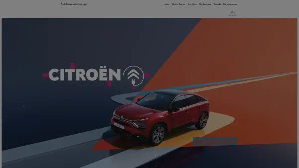 Website Screenshot: Horst Citroën Wirnsberger - Autohaus Wirnsberger I Citroen und DS Service in Salzburg - Date: 2023-06-14 10:46:19