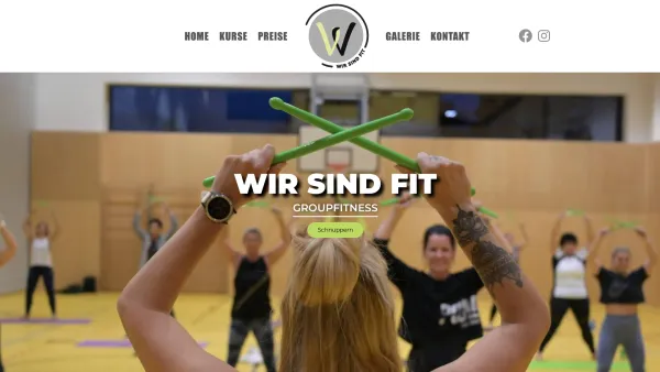 Website Screenshot: Wir sind fit! - Wir sind fit - Date: 2023-06-14 10:46:19