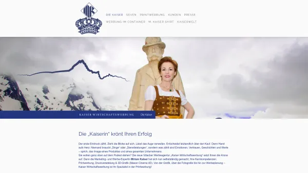 Website Screenshot: Wirtschaftswerbung Perndorfer KEG - Die „Kaiserin“ krönt Ihren Erfolg - Miriam Kaiser Wirtschaftswerbung - Date: 2023-06-26 10:25:10