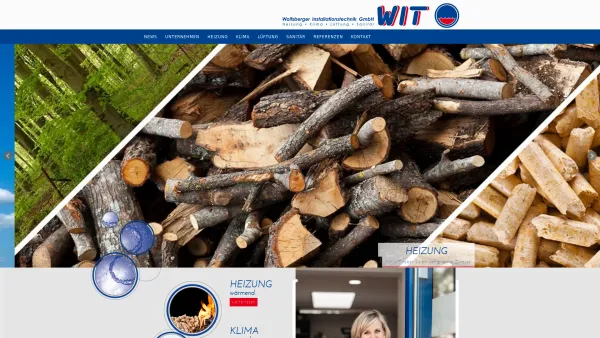 Website Screenshot: WIT Wolfsberger Instalationstechnik - - WIT Wolfsberger Installationstechnik GmbH - Sanitär, Heizung, Klima, Lüftung - Date: 2023-06-26 10:25:12