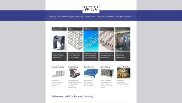Website Screenshot: WLV Walter Vogl Marktforschung - WLV Industrievertretung - Startseite - Date: 2023-06-26 10:25:12