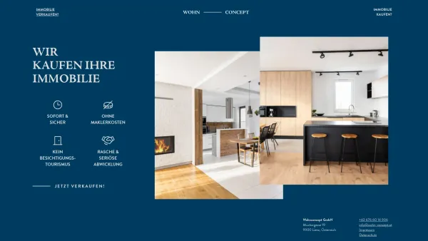 Website Screenshot: wohn-concept - Immobilie verkaufen? - Wohn Concept - Date: 2023-06-14 10:46:22