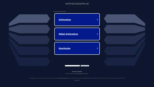 Website Screenshot: I.Hochmann - wohnaccessoire.at - Diese Website steht zum Verkauf! - Informationen zum Thema wohnaccessoire. - Date: 2023-06-15 16:02:34