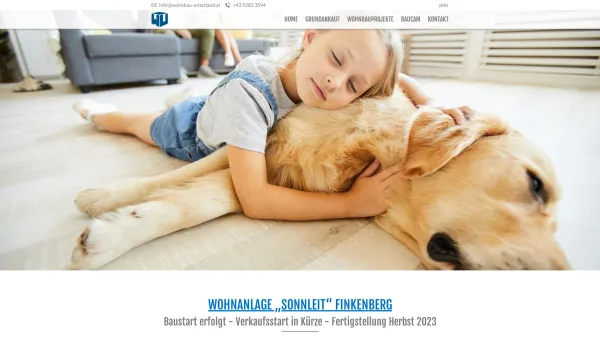 Website Screenshot: Wohnbau Unterland Gesellschaft m.b.H. - Wohnbau Unterland | Wohnbau Unterland - Date: 2023-06-26 10:25:15