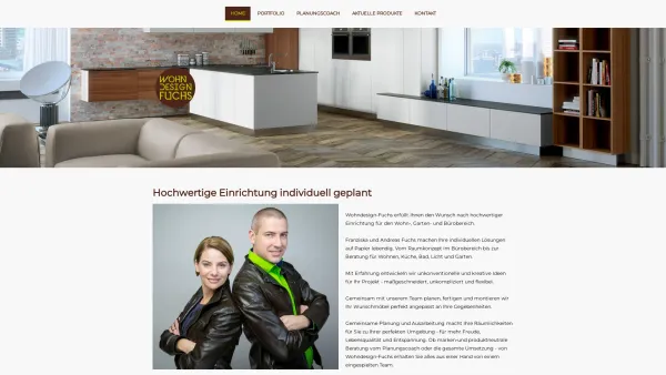 Website Screenshot: Wohndesign Fuchs; Fuchs Planungs und Einrichtungs KG - Ihr Möbel- und Küchenstudio aus Klosterneuburg - Wohndesign Fuchs - Date: 2023-06-15 16:02:34