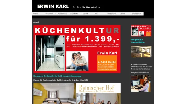 Website Screenshot: Erwin salzburg wohnkultur-karl - Unbenanntes Dokument - Date: 2023-06-26 10:25:15