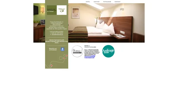 Website Screenshot: Wolfsegger COMPUTRONIC - Gasthof & Hotel / Zum grünen Wald / Familie Wolfsegger Wolfsegger » Gasthof & Hotel / Zum grünen Wald / Familie Wolfsegger - Date: 2023-06-26 10:25:18