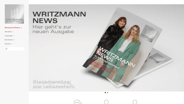 Website Screenshot: Writzmann Partner - Writzmann & Partner: Writzmann & Partner - Date: 2023-06-26 10:25:18