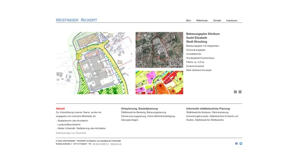 Website Screenshot: Wüstinger Hans P Hans Peter Wuestinger - Wüstinger Rickert - Architekten und Stadtplaner PartGmbB - Projekte - Date: 2023-06-26 10:25:21