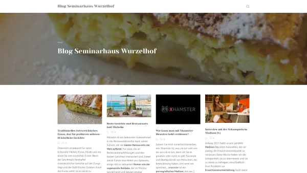 Website Screenshot: Seminarhaus Wurzelhof - Blog Seminarhaus Wurzelhof - - Date: 2023-06-26 10:25:24