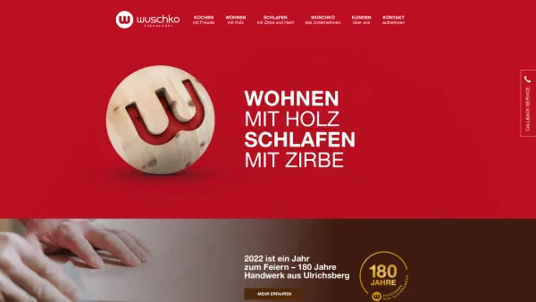 Website Screenshot: Schön - Tischlerei Wuschko - echtes Tischlerhandwerk aus dem Mühlviertel - Date: 2023-06-26 10:25:24