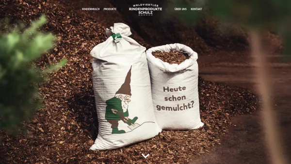 Website Screenshot: Ing. Ludwig Schulz Waldviertler Rindenprodukte - Waldviertler Rindenprodukte | Hochwertige Rindenprodukte aus Gföhl - Date: 2023-06-26 10:25:24