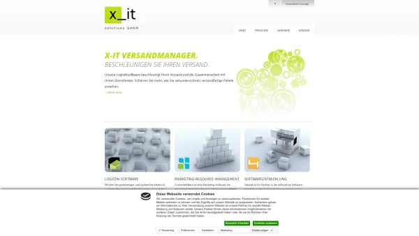 Website Screenshot: x-it External IT-Solutions - x-it - External IT-Solutions - Date: 2023-06-26 10:25:24