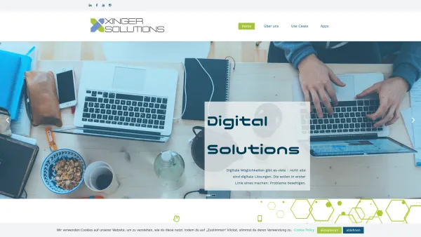 Website Screenshot: Xinger Solutions e.U. - home | Xinger Solutions - Date: 2023-06-14 10:46:25