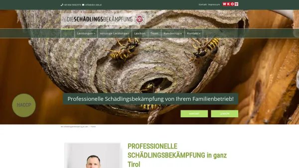 Website Screenshot: Die Schädlingsbekämpfung Protect Pest Control e.U. - ▷ Schädlingsbekämpfung ⇒ Tirol ⇒ Osttirol ⇒ Salzburg - Die Schädlingsbekämpfung - Date: 2023-06-22 15:13:17