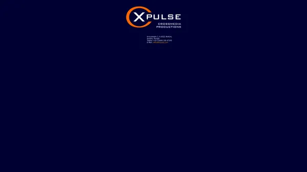 Website Screenshot: XPULSE Crossmedia Productions - XPULSE Crossmedia Productions - Date: 2023-06-26 10:25:27