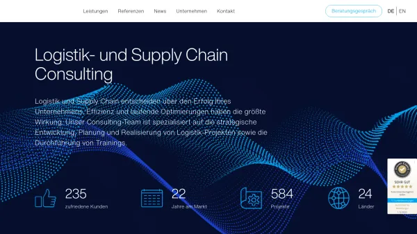 Website Screenshot: Xvise innovative logistics GmbH - Logistik Consulting | Planung | Realisierung | Xvise - Date: 2023-06-26 10:25:27