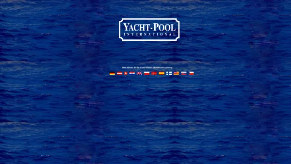 Website Screenshot: YACHT-POOL Welcom - YACHT-POOL Charter Insurances | Yacht Insurances - Date: 2023-06-26 10:25:27