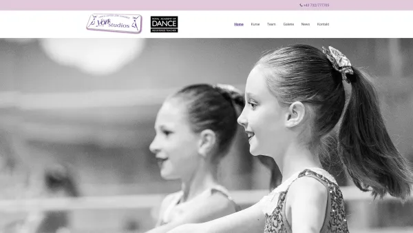 Website Screenshot: York Studios Bühnentanzschule - Ballett und vieles mehr | DANCE CENTER Jane Gardner - YORK STUDIOS in 4020 Linz - Date: 2023-06-26 10:25:27
