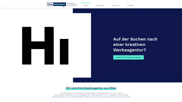 Website Screenshot:  - Werbeagentur | Your-Solutionist | Wien - Date: 2023-06-14 10:46:53