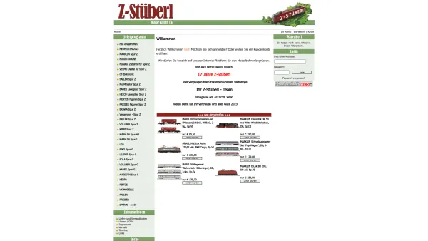Website Screenshot: Z-Stüberl Oskar Kurth KG - Z-Stüberl - Date: 2023-06-15 16:02:34