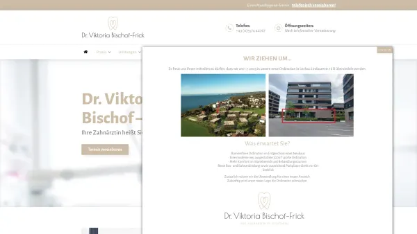 Website Screenshot: smile&more Zahnarzt Dr. Thomas Bischof - Dr.Viktoria Bischof - Zahnarzt - Vorsorge - Ästhetik - Bregenz - Date: 2023-06-15 16:02:34