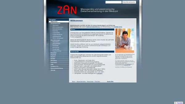 Website Screenshot: Ing. Wilhelm Horst ZAN Austria - ZAN Austria - Date: 2023-06-26 10:25:30