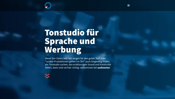 Website Screenshot: Tonstudio ZAP!Sound - audiowien - Tonstudio für Sprache und Werbung - Date: 2023-06-26 10:25:33