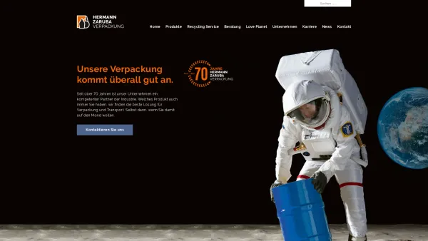 Website Screenshot: Hermann Zaruba Verpackung GmbH - Verpackungsmaterial & Verpackungsmaschinen | Zaruba Verpackungen - Date: 2023-06-14 10:46:27