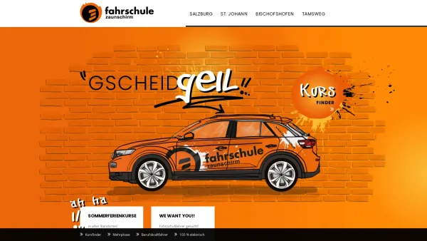 Website Screenshot: Fahrschule Zaunschirm - Home - Fahrschule Zaunschirm - Date: 2023-06-26 10:25:33
