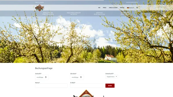 Website Screenshot: Pension Zechnerhof - Zechnerhof – Familie Glanzer - Date: 2023-06-26 10:25:33