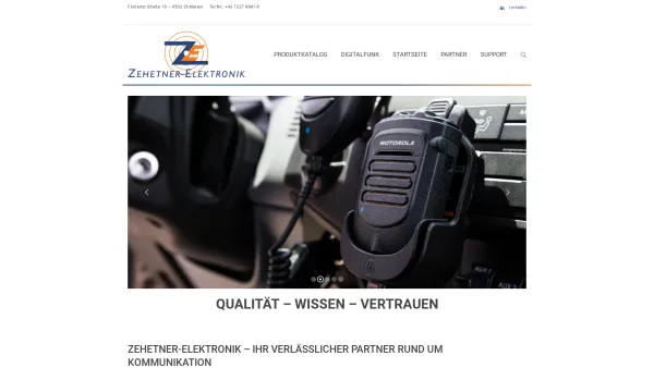 Website Screenshot: ZEHETNER-ELEKTRONIK ZEHETNER Elektronik - Startseite – Zehetner Elektronik GmbH - Date: 2023-06-15 16:02:34