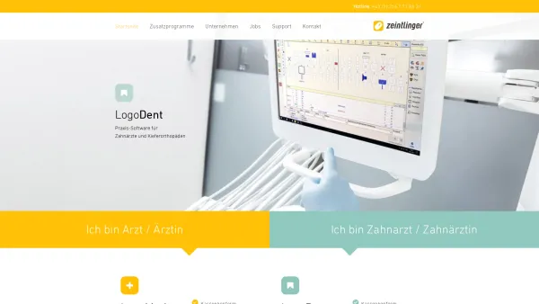 Website Screenshot: Zeintlinger Systemtechnik Online - Startseite - Zeintlinger - Date: 2023-06-26 10:25:33