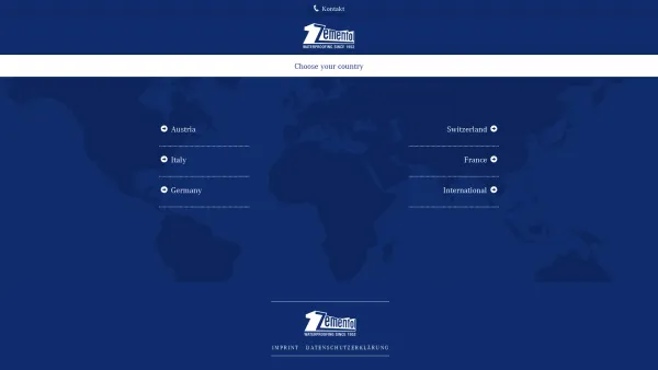 Website Screenshot: ZEMENTOl-Gruppe - ZEMENTOL International - Date: 2023-06-14 10:46:27