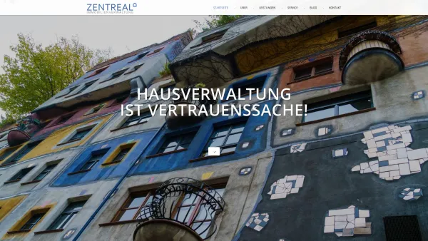 Website Screenshot: Zentreal Hausverwaltung - ZentReal - Date: 2023-06-26 10:25:36