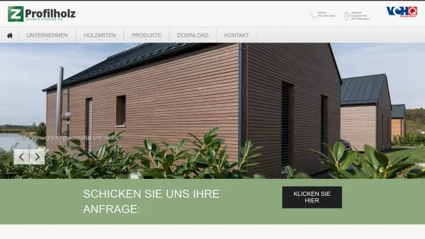 Website Screenshot: Hobelwerk und Holzhandel - Home - Date: 2023-06-14 10:46:27