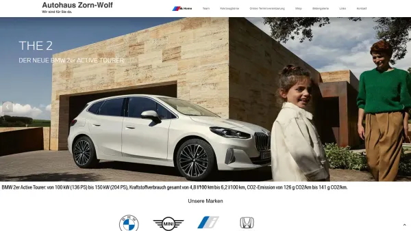 Website Screenshot: Autohaus Zorn-Wolf GmbH - Startseite - Autohaus Zorn-Wolf Imst - Date: 2023-06-14 10:46:30