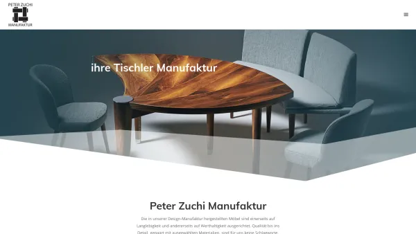 Website Screenshot: Peter Zuchi  Möbelbau  Möbel aus Wien - Peter Zuchi | Tischler Manufaktur - Date: 2023-06-26 10:25:42
